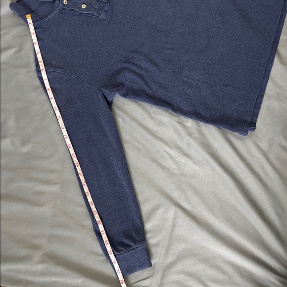 Ralph Lauren Blue Polo Bear Ski Mesh Sweater Shirt Size 14-16/L 100% Cotton - Picture 8 of 13